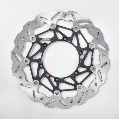 ΔΙΣΚΟΠΛΑΚΕΣ BRK SZK RM 125/250, DRZ400 88-05 OVERSIZE 320 ΕΜΠΡ ΑΡΙΣ ΜΑΡΓ (WK055L) - (ΙΤΑ)