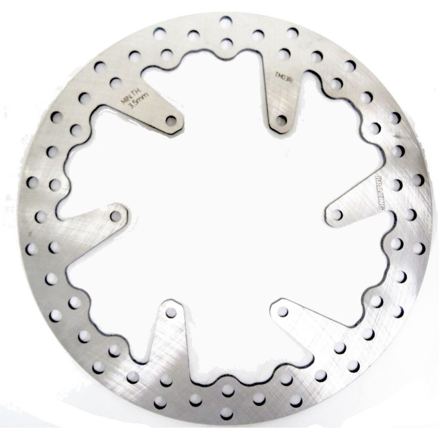 ΔΙΣΚΟΠΛΑΚΕΣ BRK TM EN 125/250 , MX 250 1998- ΟΠΙΣΘ ΣΤΡΟΓΓ (TM03RI) - (ΙΤΑ)