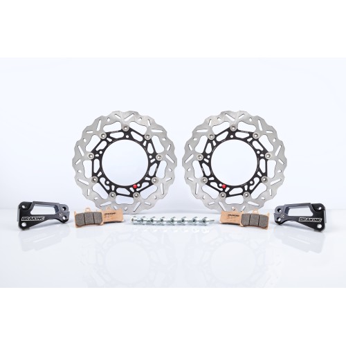 ΔΙΣΚΟΠΛΑΚΕΣ BRK YMH TMAX 530 -14 OVERSIZE ΚΙΤ 300MM ΕΜΠΡ ΜΑΡΓ KIT (OKWK09) - (ΙΤΑ)