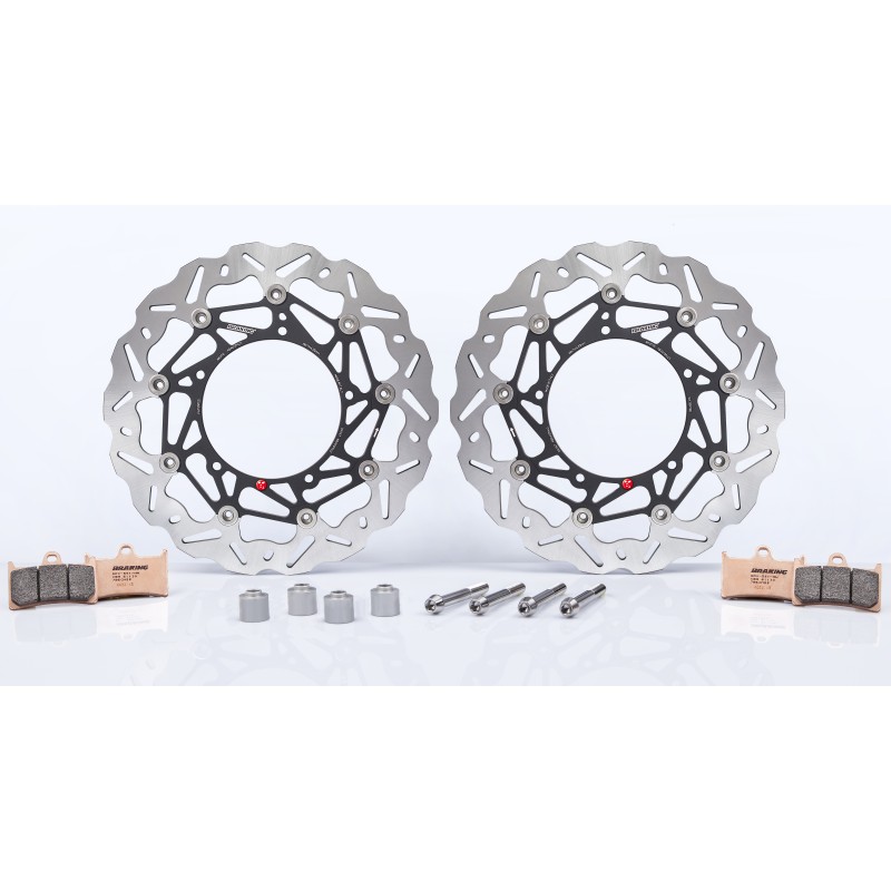 ΔΙΣΚΟΠΛΑΚΕΣ BRK YMH TMAX 530 12-19/TMAX 560 20-21 OVERSIZE ΚΙΤ 320MM ΕΜΠ (OKWK14) (ΒΛ OKWK17) - (ΙΤΑ)
