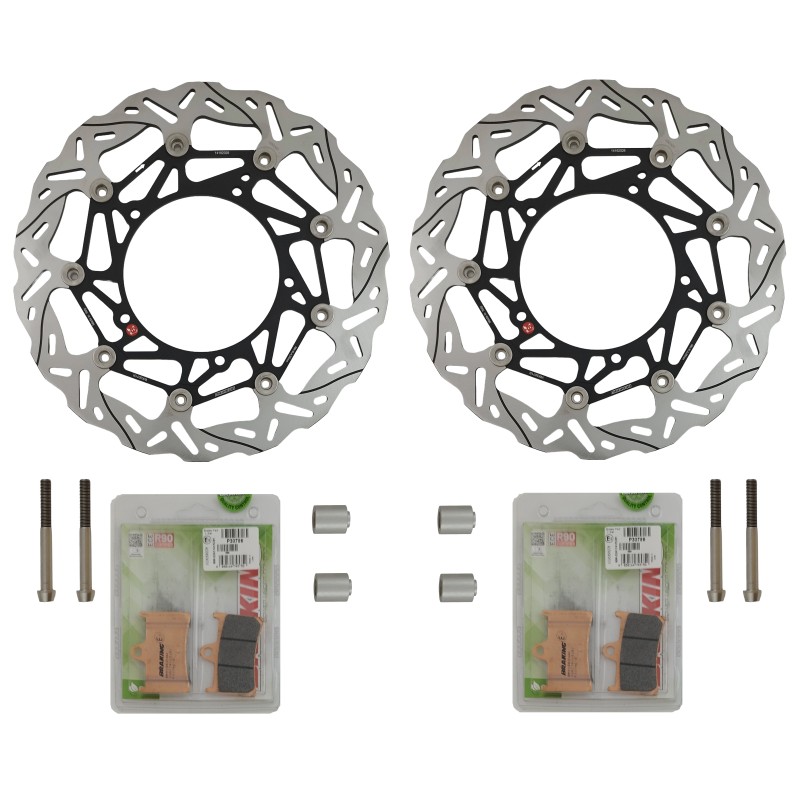 ΔΙΣΚΟΠΛΑΚΕΣ BRK YMH TMAX 530 12-19/TMAX 560 20-21 OVERSIZE ΚΙΤ 320MM ΕΜΠ (OKWK17) - (ΙΤΑ)