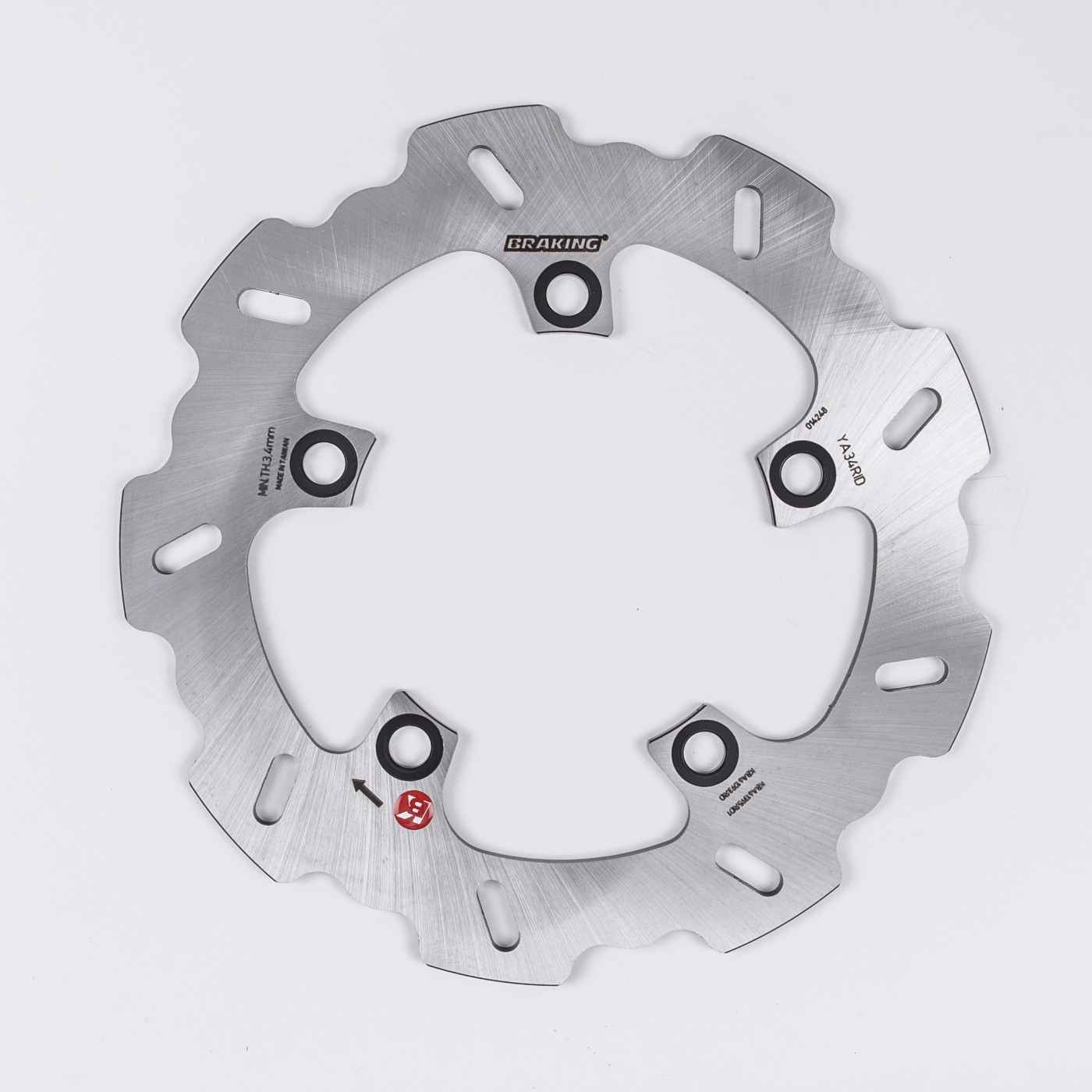 ΔΙΣΚΟΠΛΑΚΕΣ BRK YMH YZF R6 , YZF R1 04- ΟΠΙΣΘ ΜΑΡΓ (YA34RID) - (ΙΤΑ)
