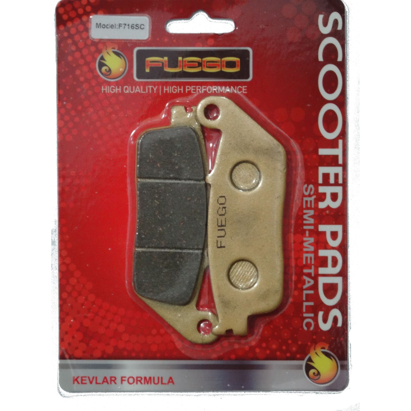 ΤΑΚΑΚΙΑ FUEGO F716SC (FA142,FA226) KMC XCITING 250-300 (F) ,500 (F/R), KMC GRAND DINK 125 08-02 (F) - (ΤΑΙ)
