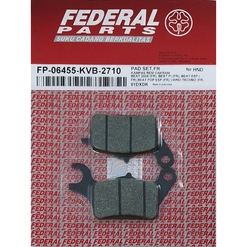 ΤΑΚΑΚΙΑ HND VISION/VARIO/BEAT110 (FA708) FEDERAL (KVB) - (ΙΝΔ)
