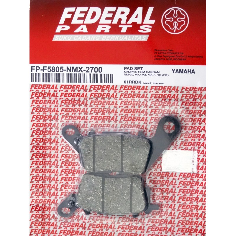 ΤΑΚΑΚΙΑ YMH CRYPTON-S 110/NMAX125 ΕΜΠ FEDERAL (FA694)(ΝΜΧ) - (ΙΝΔ)