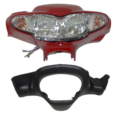 ΚΑΒΟΥΚΙΑ ΦΑΝΩΝ+ΦΑΝΑΡΙΑ YMH CRYPTON-R 115 04 ΚΟΚΚΙΝ - (ΤΑΙ)