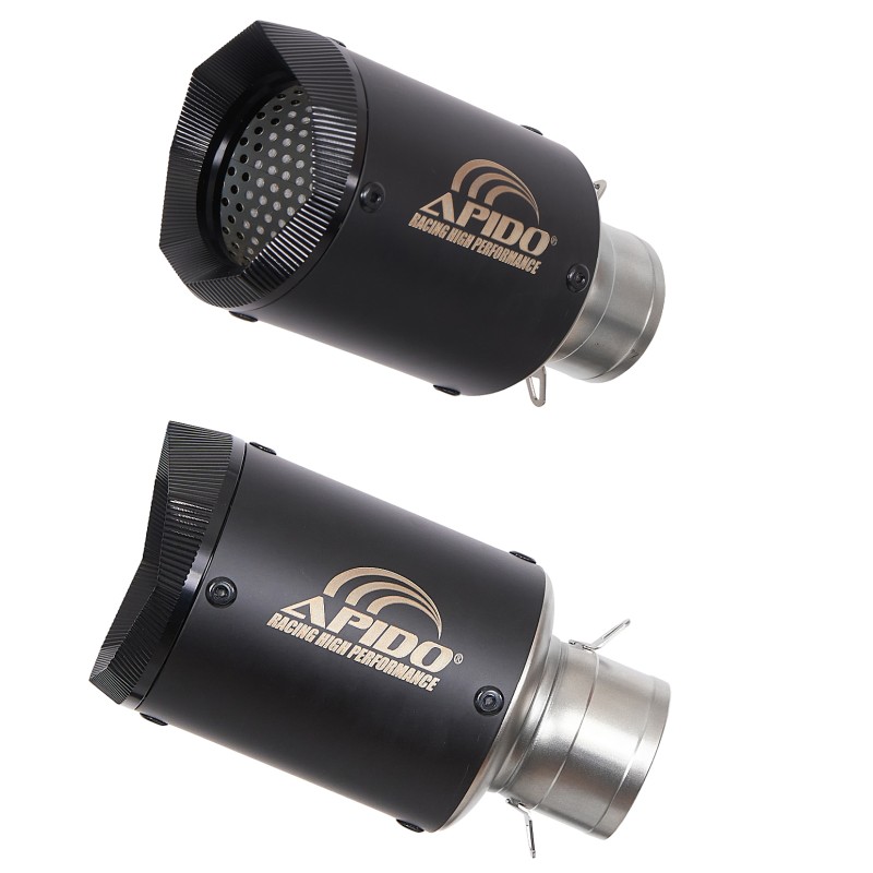 ΤΕΛΙΚΑ ΕΞΑΤΜ. APIDO (M-6110BLACK) ΜΑΥΡΑ 130mm - (ΤΑΙ)