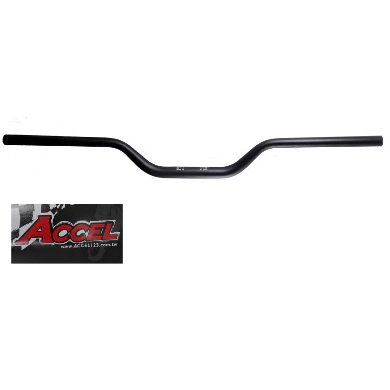 ΤΙΜΟΝΙΑ ΑΛΟΥΜΙΝΙΟΥ FAT-BAR ACCEL (Π: 29mm- Μ: 83cm) ΜΑΥΡΑ - (ΤΑΙ)