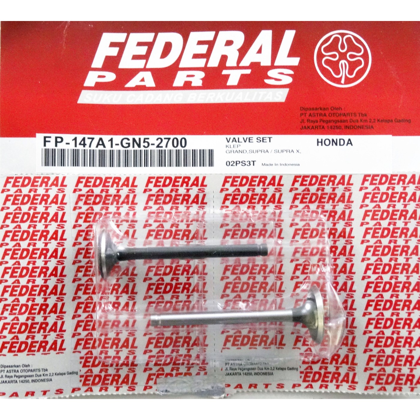ΒΑΛΒΙΔΕΣ HND GRAND ΣΕΤ FEDERAL (GN5) - (ΙΝΔ)