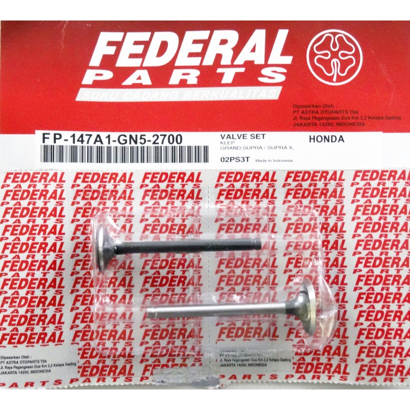 ΒΑΛΒΙΔΕΣ HND GRAND ΣΕΤ FEDERAL (GN5) - (ΙΝΔ)