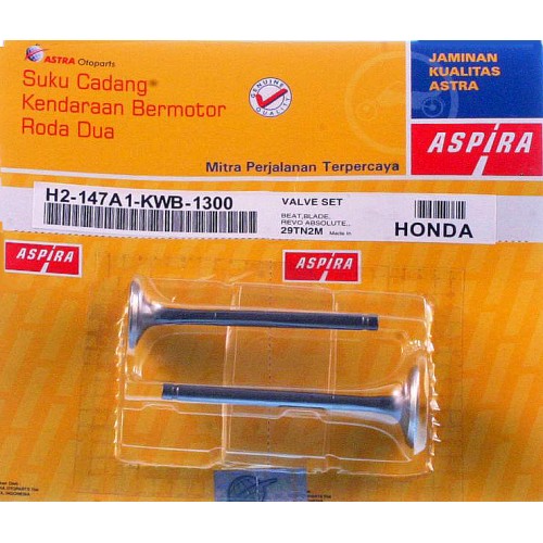 ΒΑΛΒΙΔΕΣ HND WAVE 110 /GRAND XF i / LEAD 100 ΣΕΤ ASPIRA - (ΙΝΔ)