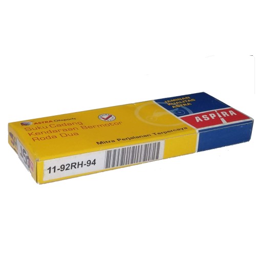 ΚΑΔΕΝΕΣ ΕΚ/ΦΟΡΟΥ 13-92RH-94L HND SH150 / KWS KAZE NEW / SYM VF185 ASPIRA - (ΙΝΔ)