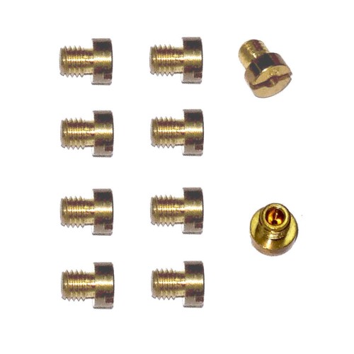 ΖΙΓΚΛΕΡ ΚΑΡΜΠΥΡΑΤΕΡ DELLORTO 6MM ΣΕΤ 10/ΤΕΜ #60-#105 - (ΤΑΙ)