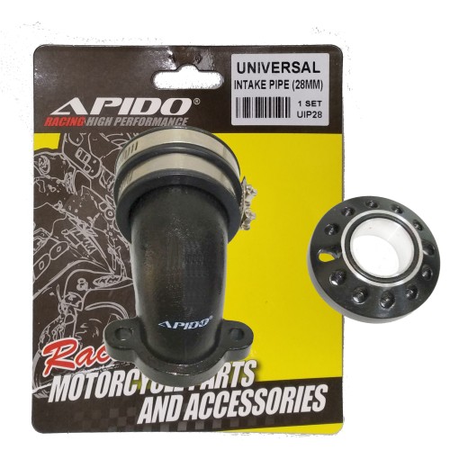 ΛΑΙΜΟΙ ΚΑΡΜΠΥΡΑΤΕΡ UNIVERSAL, ΜΕ ΜΟΥΦΑ ΡΥΘΜ/ΝΟΙ 28mm APIDO RACING - (ΤΑΙ)
