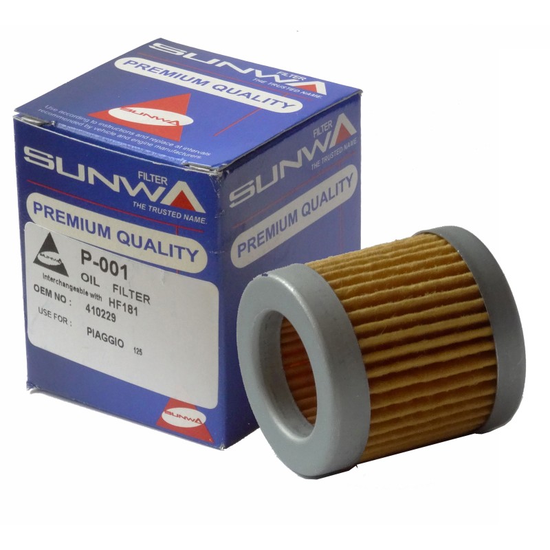 ΦΙΛΤΡΑ ΛΑΔΙΟΥ P-001 (HF181) SUNWA PIAG LIBERTY 125 - (ΤΛΝ)