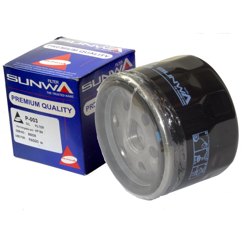 ΦΙΛΤΡΑ ΛΑΔΙΟΥ P-003 (HF184) SUNWA PIAG BEVERLY 500 - (ΤΛΝ)