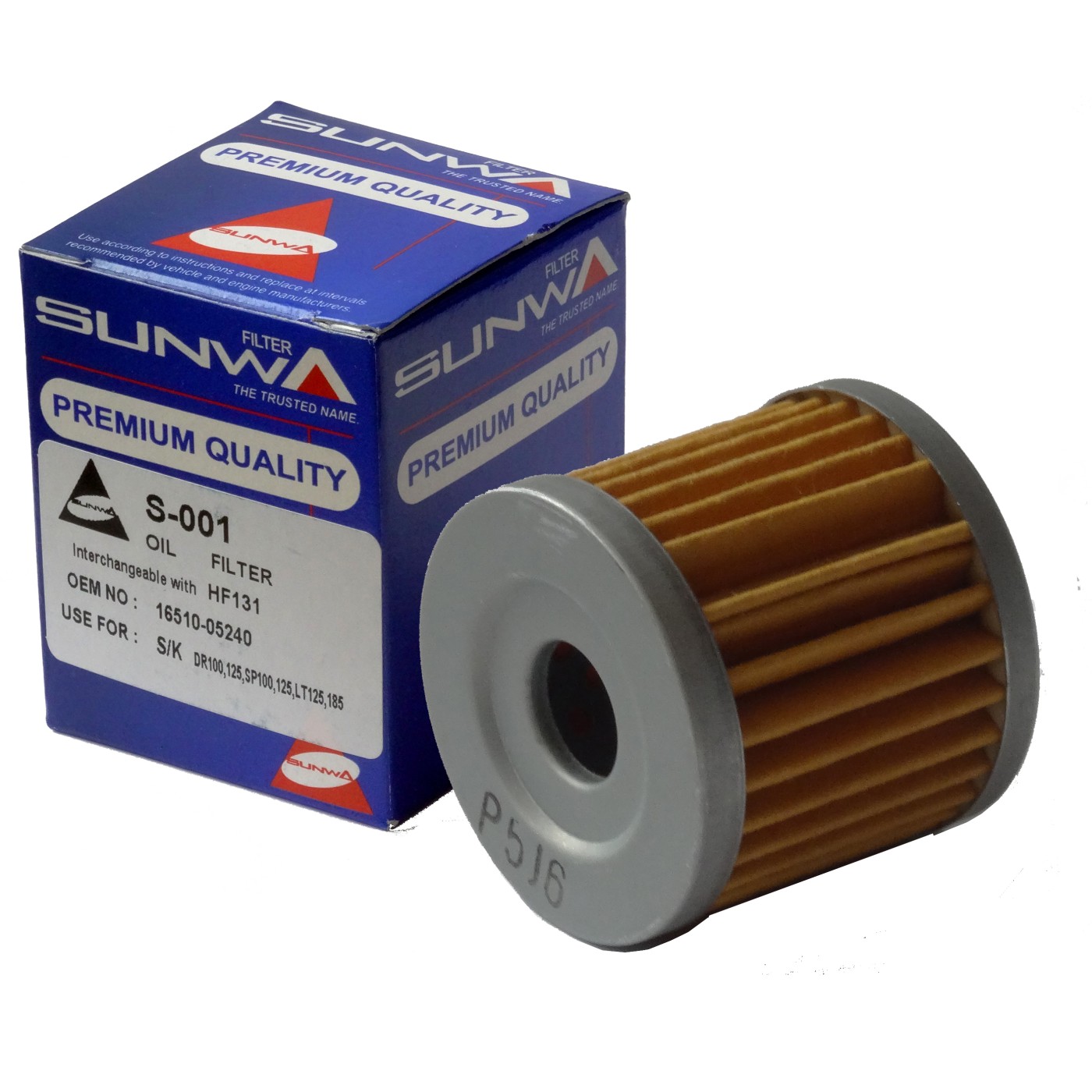 ΦΙΛΤΡΑ ΛΑΔΙΟΥ S-001 (HF131) SUNWA SZK BURGMAN 125/400 - (ΤΛΝ)