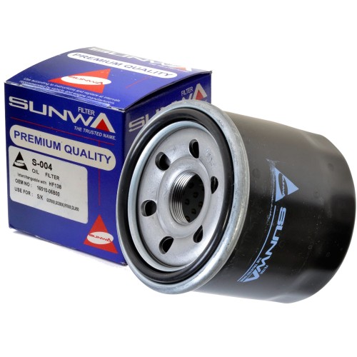 ΦΙΛΤΡΑ ΛΑΔΙΟΥ S-004 (HF138) SUNWA SZK DL650 / 1000 V-STROM - (ΤΛΝ)
