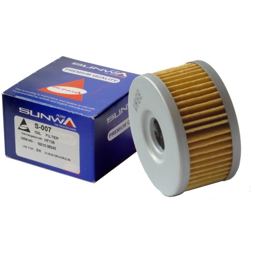 ΦΙΛΤΡΑ ΛΑΔΙΟΥ S-007 (HF136) SUNWA SZK DRZ250 - (ΤΛΝ)