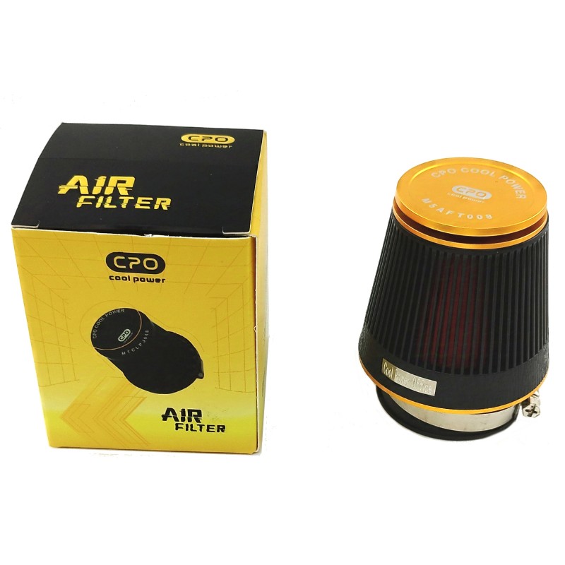 ΦΙΛΤΡΟΧΩΑΝΕΣ ΚΩΝΙΚΕΣ ΜΑΥΡΕΣ/ΧΡΥΣΕΣ CPO COOL POWER Φ55 (M5AFT002) - (ΤΑΙ)