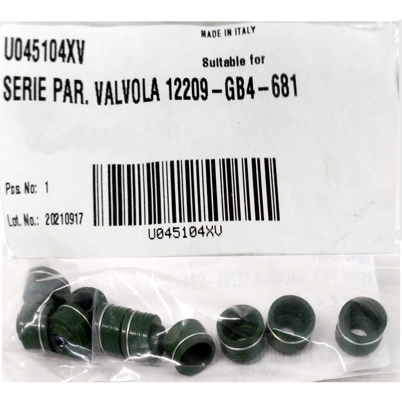 ΤΣΙΜΟΥΧΕΣ ΒΑΛΒΙΔΩΝ HND GRAND (U045104XV) CENTAURO (X/E) - (ΙΤΑ)
