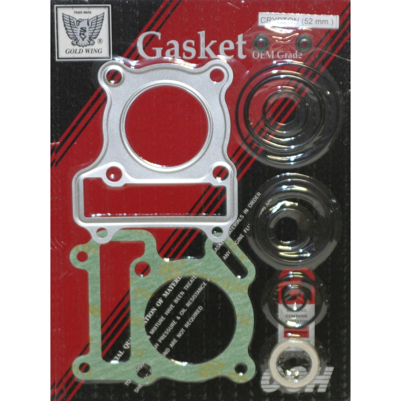 ΦΛΑΝΤΖΕΣ ΚΕΦΑΛΗΣ ΣΕΤ YMH CRYPTON-R 105/115/T110 51' GOLDWING - (ΤΑΙ)